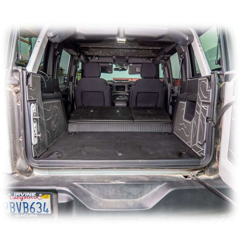 Turn Offroad 2021+ Ford Bronco Cargo Area Foam Protector Kit Black