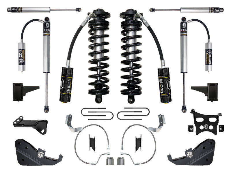 ICON 2023 Ford F250/F350 4-5.5in Stage 2 Coilover Conversion System