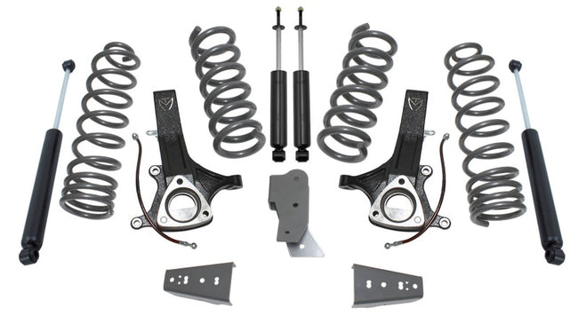 MaxTrac 09-18 RAM 1500 2WD 4.7L V8 7in/4.5in MaxPro Spindle Lift Kit w/MaxTrac Shocks
