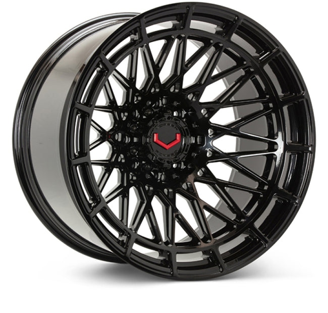 Vossen LCX-03 24x12 - 8x180 - ET44 - Deep - 124.3 - Gloss Black Wheel