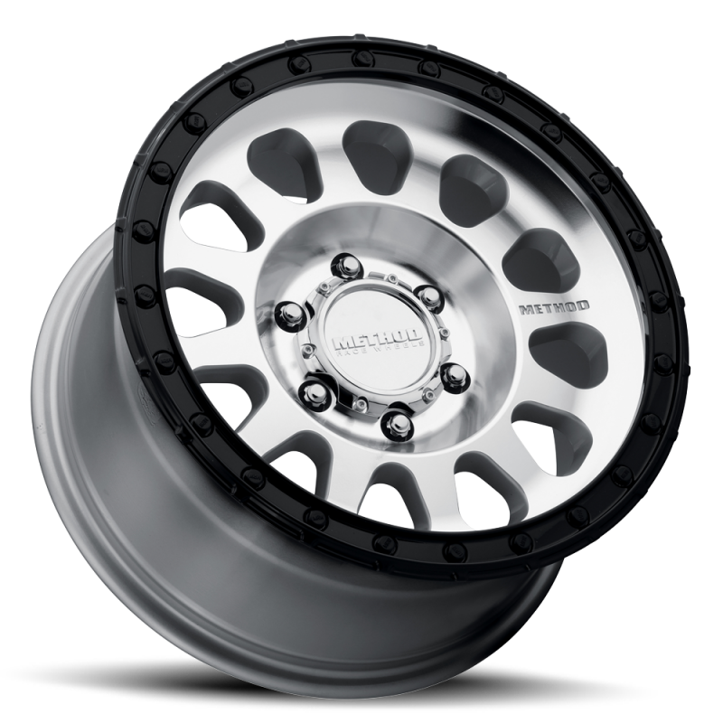 Method MR315 18x9 +18mm Offset 8x170 130.81mm CB Machined Wheel - Gloss Black Lip