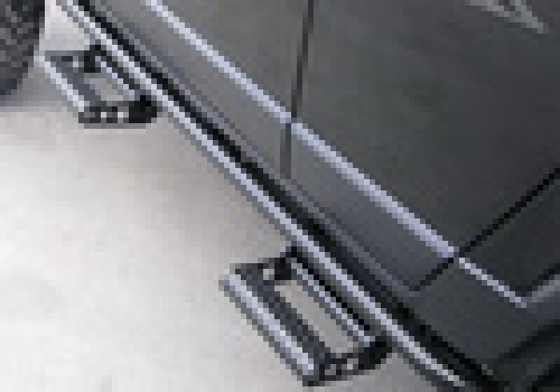 N-Fab RKR Step System 2022 Nissan Frontier CC (All Beds) Gas SRW - Cab Length - Tex. Black - 1.75in