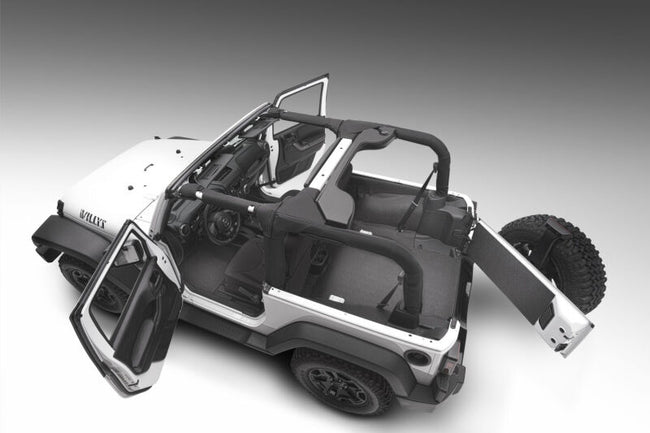 Husky Liners 07-10 Jeep Wrangler JK 2dr (Incl. TG & Tub Liner) Guardian Impact Jeep Liner