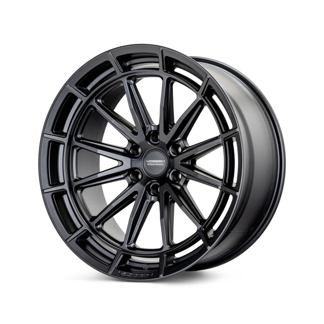 Vossen HFX-5 22x10 - 8x170 - ET-18 - Super Deep Face - 125.1 - Satin Black Wheel