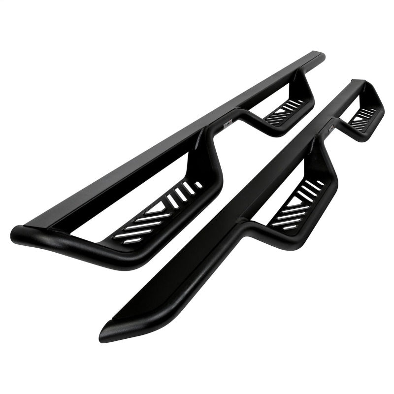 Westin 07-18 Jeep Wrangler JK Unlimited Outlaw Drop Nerf Step Bars - Black