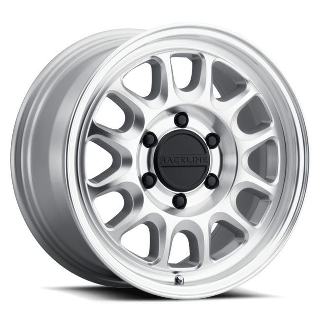 Raceline 958MC Rogue 20X9in / 6X139.7 BP / 0mm Offset / 106.1mm Bore - Machined Finish Wheel
