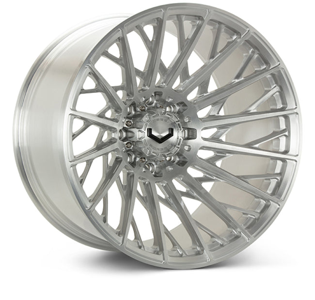 Vossen VFX-02T 24x14 - 8x165.1 - ET75 - Mega Deep - 125.1 - Brushed Gloss Clear Wheel