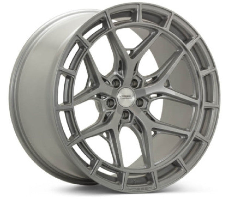 Vossen HFX-1 - 21x11.5 - ET10 - 5x112 - 66.56 - DEEP - SS - SATIN SILVER