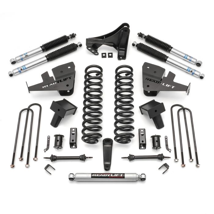 ReadyLift 2017-2022 Ford F-250 F-350 Super Duty 4x4 Diesel With 2pc Driveshaft 6.5" Lift Kit With Bilstein Shocks