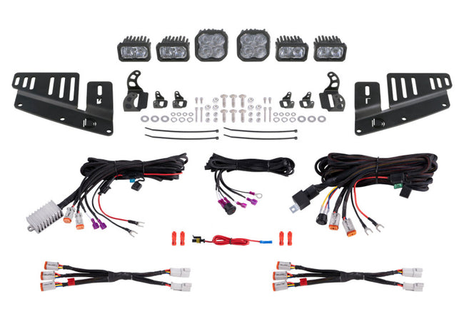 Diode Dynamics 21-25 Ford Bronco Stage Series Fog Pocket Kit
