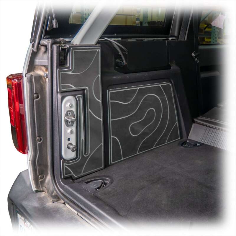 Turn Offroad 2021+ Ford Bronco Cargo Area Foam Protector Kit Black