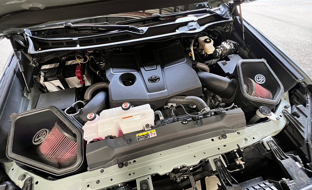 S&B COLD AIR INTAKE FOR 2022-2022 TOYOTA TUNDRA 3.4L TT, 3.4L Hybrid