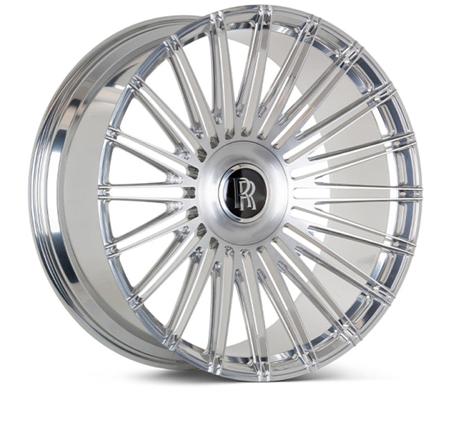VOSSEN FORGED S17-14 - 21X10 - 5X112 - ET20 - BRUSHED GLOSS CLEAR - G70 7 SERIES - REAR - Incl. Cap