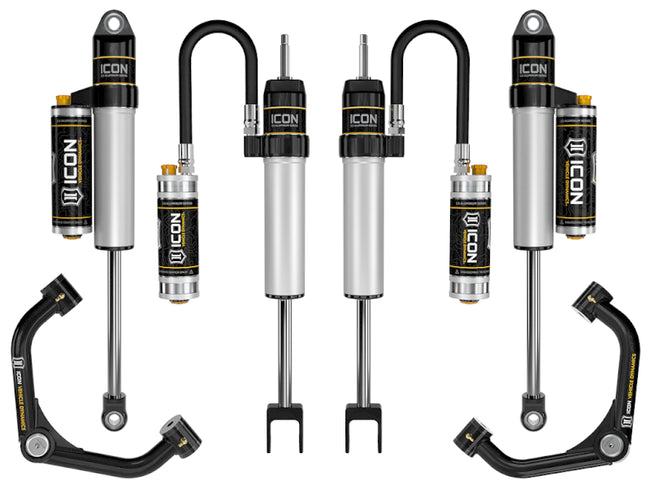 ICON 2020+ GM 2500HD/3500 0-2in Stage 3 Suspension System - Tubular