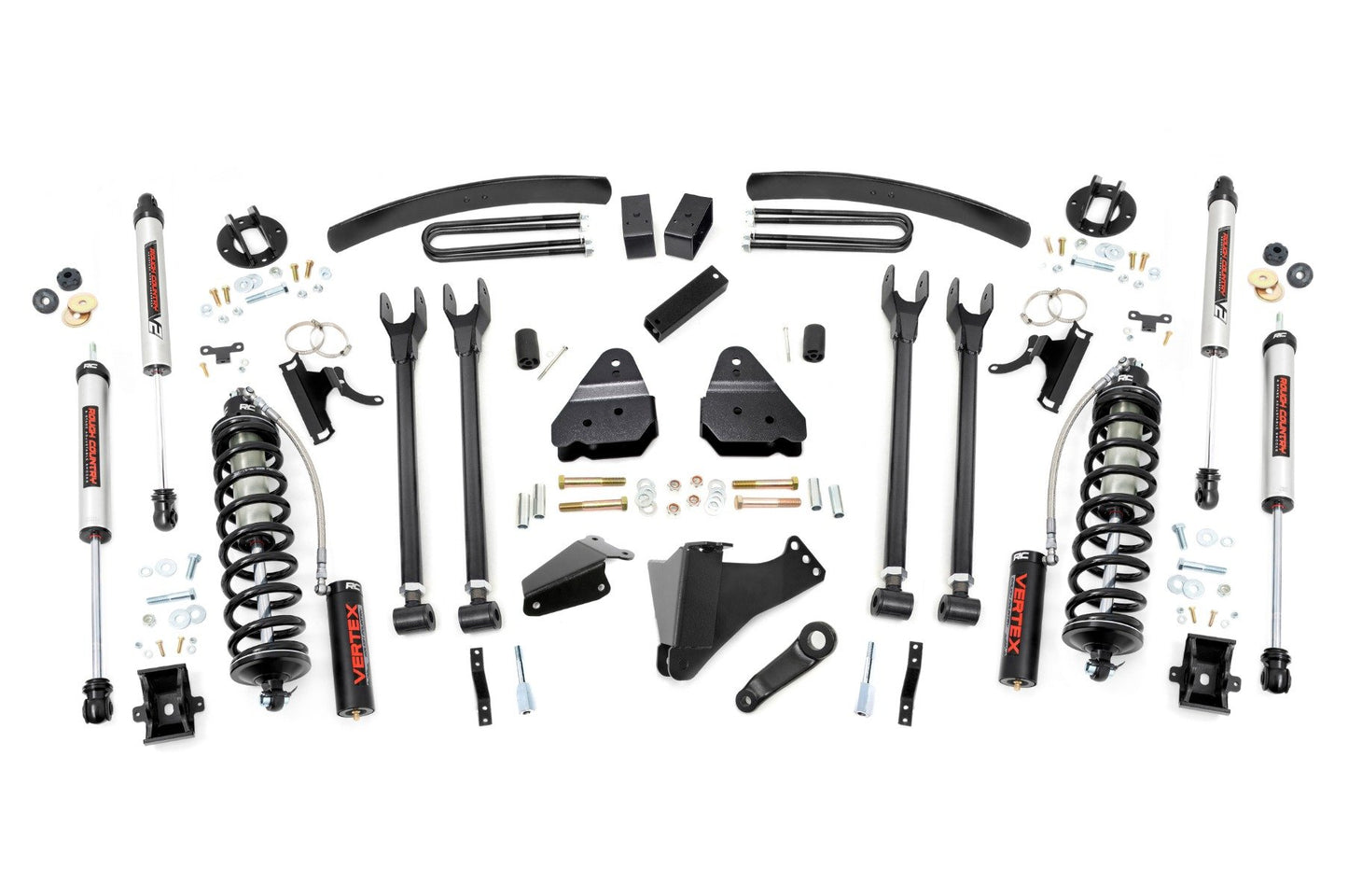 6 Inch Lift Kit  |  Gas  |  4 Link  |  OVLD  |  C/O V2 | Ford F-250/F-350 Super Duty (05-07)