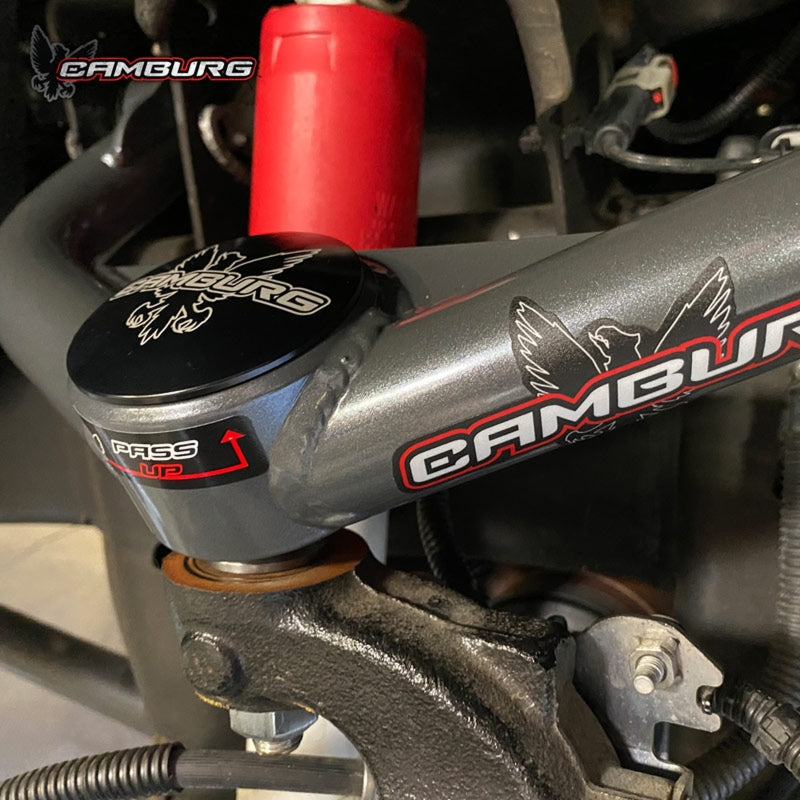 Camburg Chevy/GMC 2500/3500 HD 2WD/4WD 20-24 1.25in Performance Uniball Upper Arms (w/ covers)