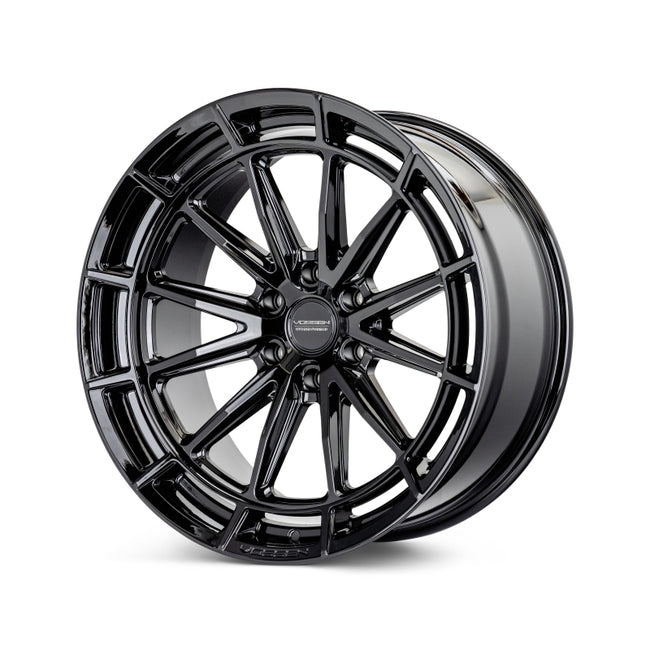 Vossen HFX-5 22x10 - 8x165.1 - ET-18 - Super Deep Face - 125.1 - Gloss Black Wheel