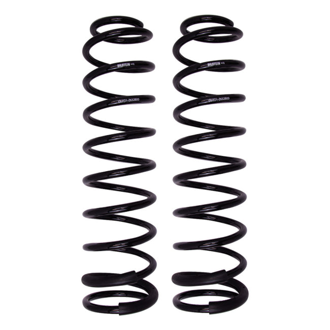 Bilstein 2018+ Jeep Wrangler JL (w/o Winch) B12 (Special) Front Coil Spring Set - 1.5in Lift