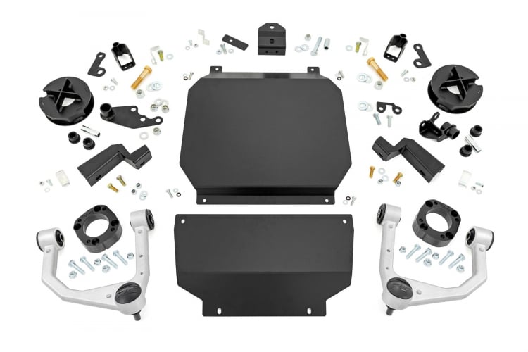 Rough Country 3.5 Inch Lift Kit | Toyota Tundra 4WD (2022-2023) Without OE Air Ride