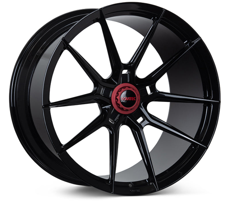 Vossen x Novitec NF10 22x9.5 ET:34 Gloss Black Ferrari Purosangue Front Wheel