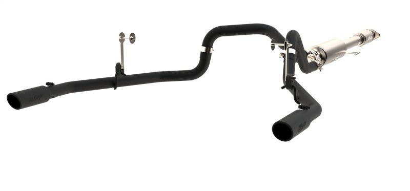 MBRP 2015-2020 Ford F-150 5.0L 3in Cat Back Dual Split Rear Exit Black Exhaust System