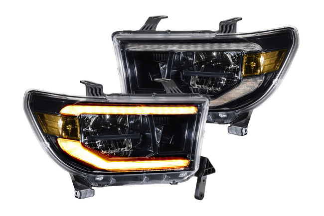 Morimoto 2007-2013 Toyota Tundra, 2008-2018 Sequoia XB LED Headlights Amber DRL
