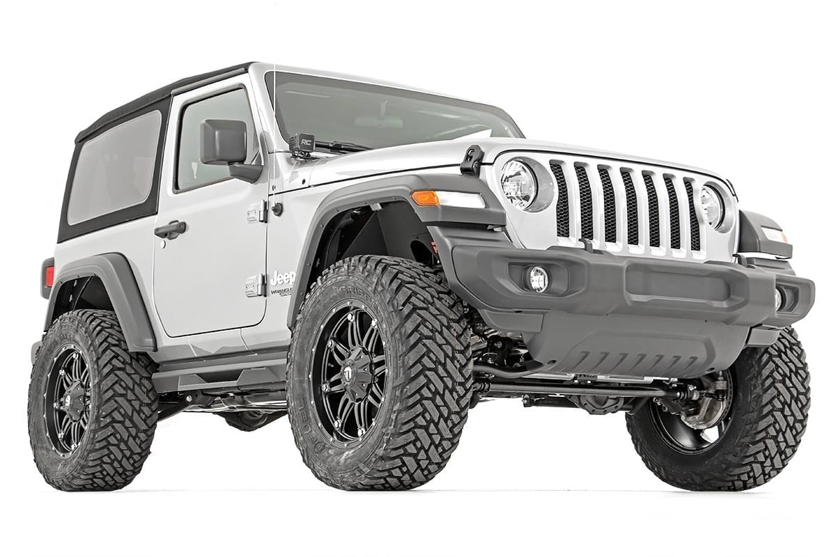 3.5 Inch Lift Kit | Adj Lower | FR D/S | Jeep Wrangler JL 4WD (2024-2026)