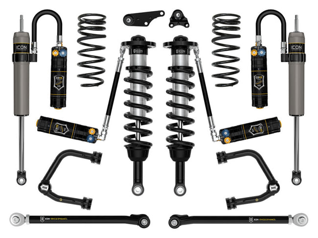 Icon 24-26 Toyota Tacoma 1.5-3in Stage 9 Suspension System w/ Tubular UCA & Triple Rate Rear Springs