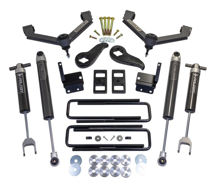 ReadyLift GM SILVERADO / SIERRA 2500HD/3500HD 2020-2024 3'' SST LIFT KIT WITH FABRICATED CONTROL ARMS AND FALCON 1.1 MONOTUBE SHOCKS