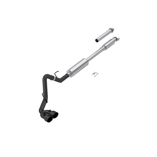 MBRP 15-20 Ford F-150 3in Single Side Exit Armor BLK Catbac kExhaust
