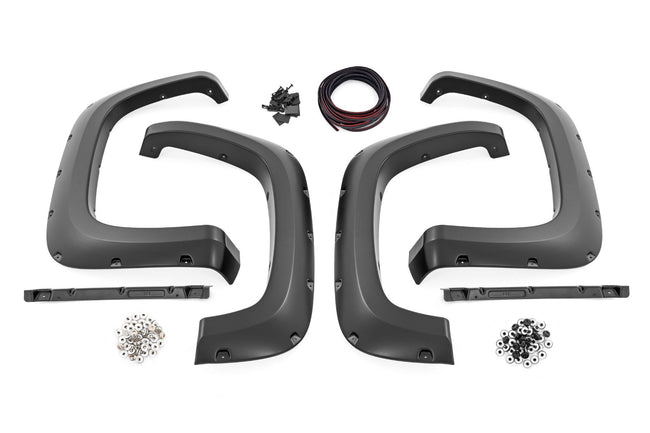 Pocket Fender Flares | GNO Slate Gray | Chevy Silverado 2500 HD/3500 HD (20-26)
