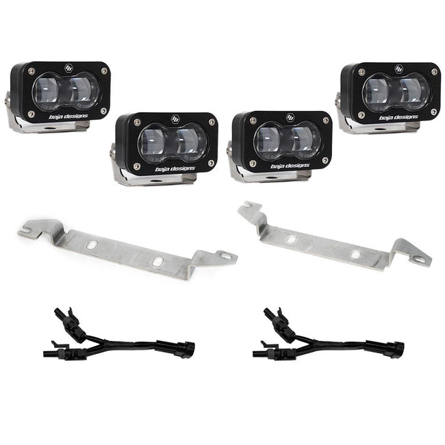 Baja Design 2024+ Toyota S2 SAE OEM Fog Light Replacement Kit - Clear