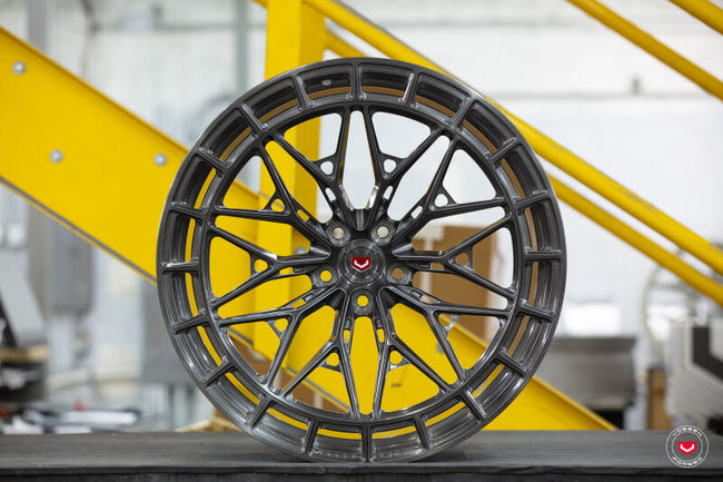 VOSSEN FORGED LC3-02 - 20x9.5 / 5x112 / ET-3 / 66.6 / Brushed Dark Smoke - BMW G8x M2/M3/M4 - Front