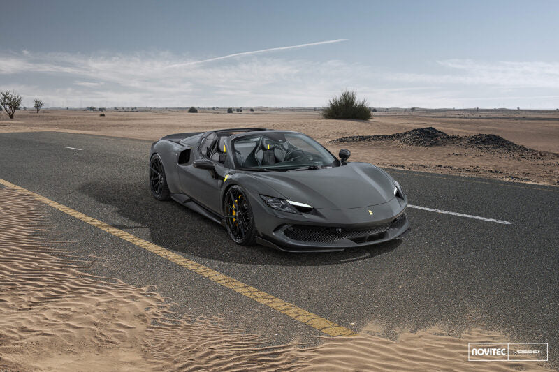 Vossen x Novitec NF10 21x9.5 ET:38 Gloss Black Ferrari 296 Front Wheel