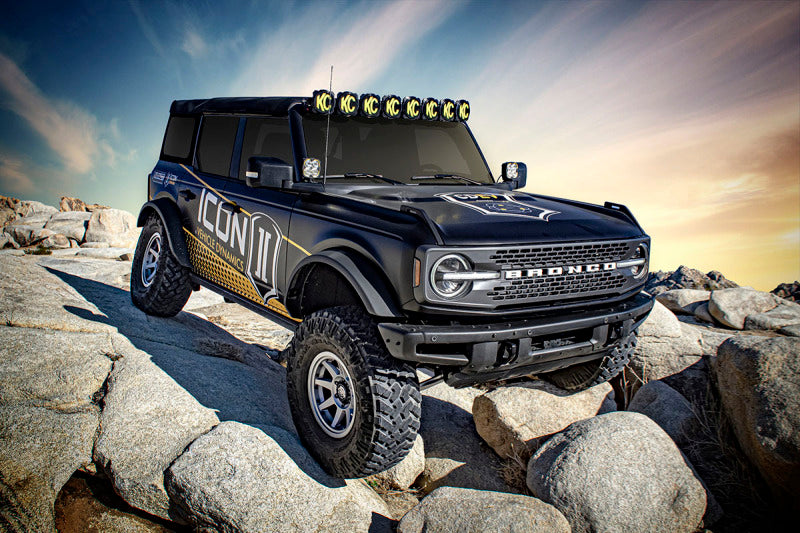 ICON 21-23 Bronco (Excl Sasquatch) 3-4in List Stage 5 Suspension System - Tubular (Heavy Rate)