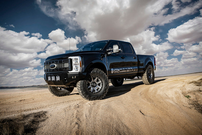 ICON 23-24 Ford F-250/F-350 SD 4WD Front 2.0 Aluminum Series Remote Reservoir Shock - 4.5in Lift