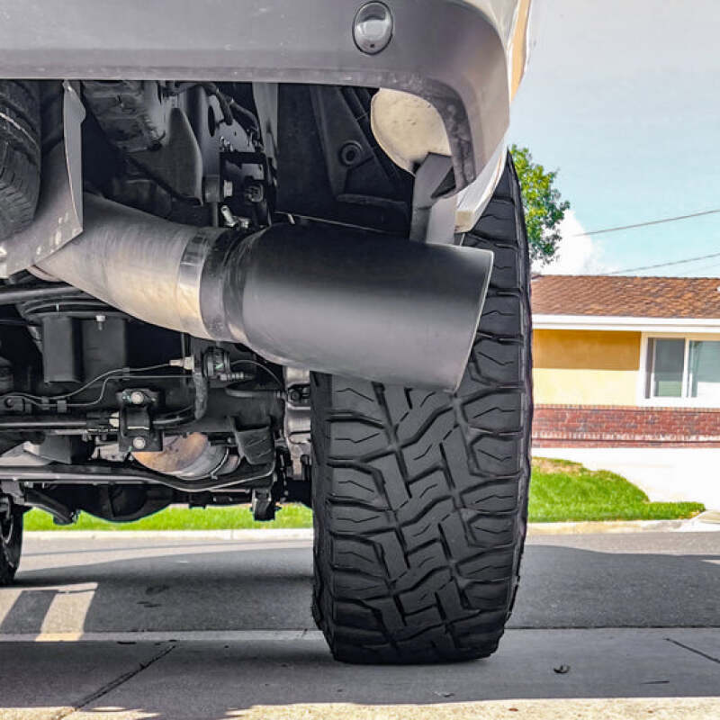 Banks Power 19-23 Dodge Ram 6.7L Cummins Monster Exhaust System - SS Single Exhaust w/ Black Tip