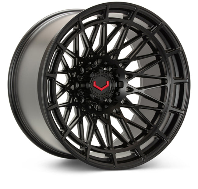 Vossen LCX-03 24x10 - 6x139.7 - ET25 - Deep - 78.1 - Satin Black Wheel