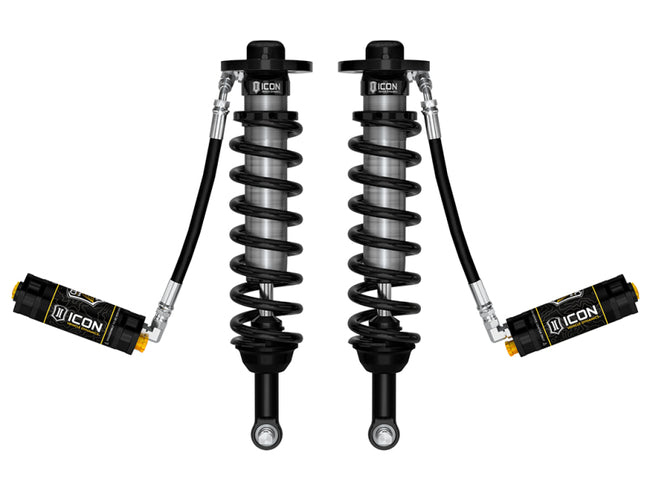 ICON 2021+ Ford F150 2WD 0-3in Lift Front V.S. 2.5 Series Coilovers Extended Travel RR w/ CDCV -Pair