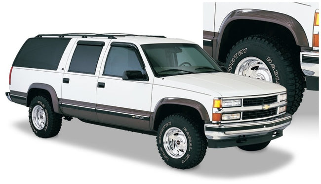 Husky Liners 92-94 Chevrolet Blazer EAF Style Black Fender Flares - 4pc