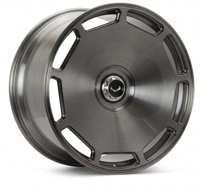 Vossen Forged GEN-6 - FLOATING CAP - 24x10 - ET13 - 5x120 - 72.56 - BRUSHED DARK SMOKE - GHOST II FR