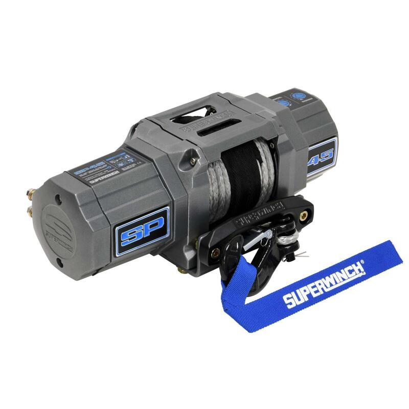 Superwinch SP 45SR Winch w/ Synthetic Rope - Graphite