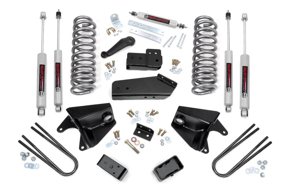 Rough Country 4 Inch Suspension Lift Kit 80-96 Bronco 4WD