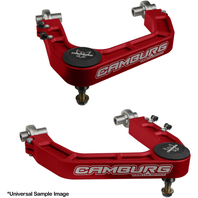 Camburg 04-20 Ford F-150 2WD/4WD KINETIK V2 Performance Billet Uniball Upper Arms - Red