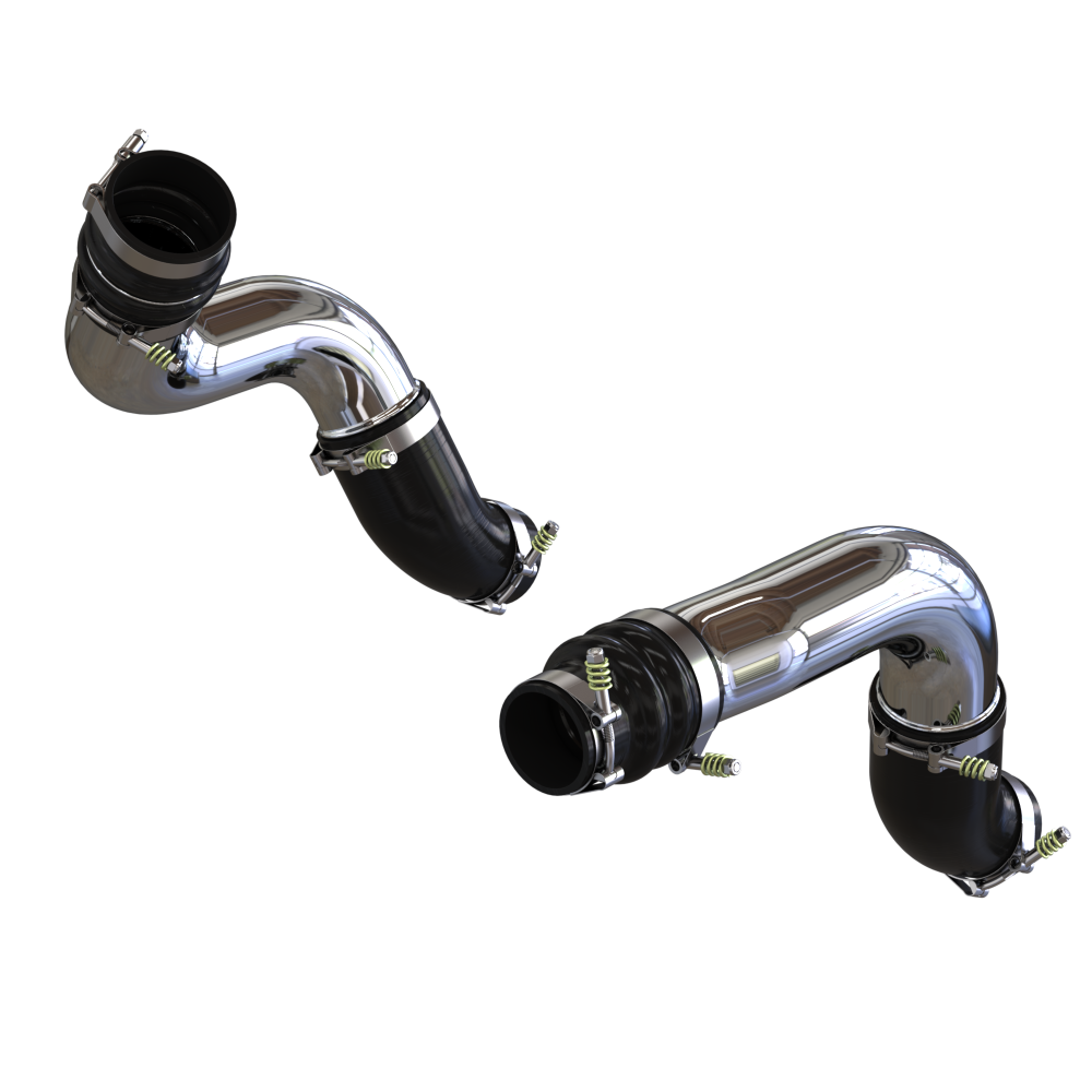 S&B Intercooler Pipe and Boot Set, 2019-2024 Ram 2500/3500 Cummins 6.7L