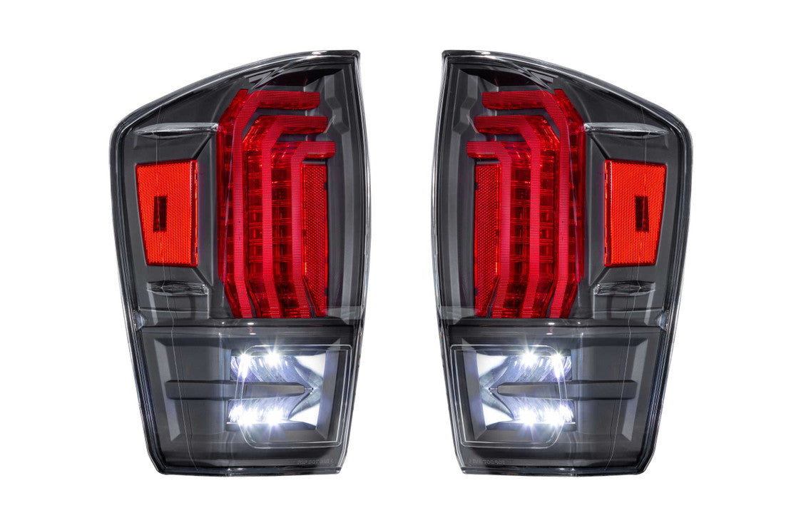 Morimoto 2016-2023 Toyota Tacoma XB LED Taillights, Clear Lens