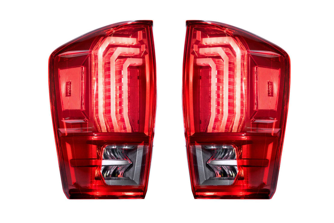 Morimoto 2016-2023 Toyota Tacoma XB LED Taillights, Red Lens