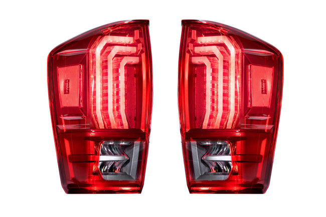 Morimoto 2016-2023 Toyota Tacoma XB LED Taillights, Red Lens