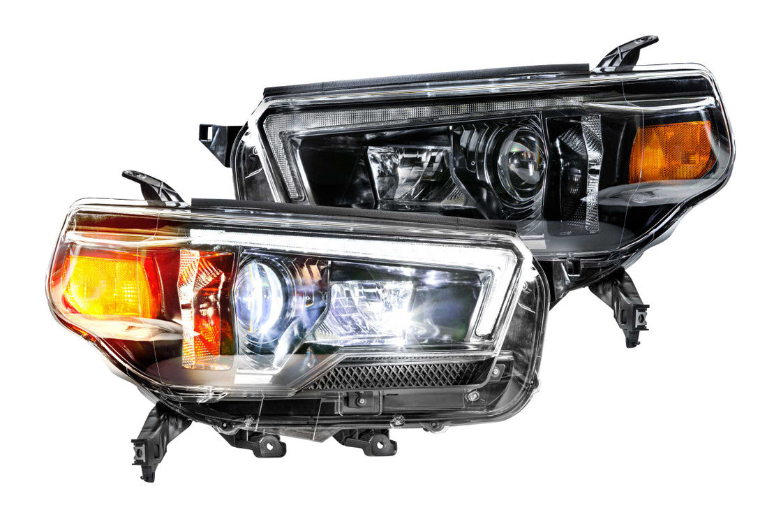 Morimoto 2010-2013 Toyota 4Runner XB Hybrid LED Headlights Amber DRL