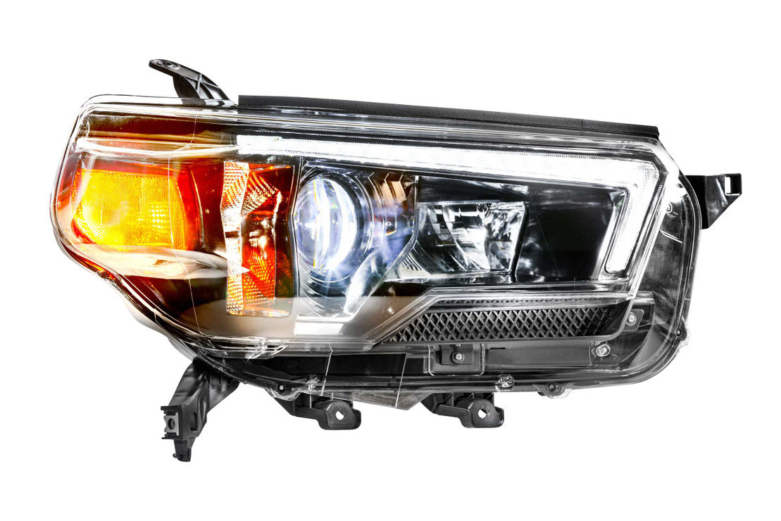 Morimoto 2010-2013 Toyota 4Runner XB Hybrid LED Headlights Amber DRL